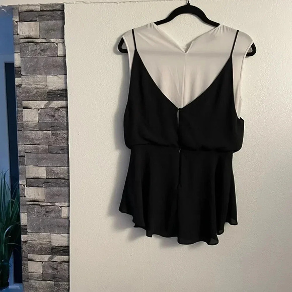 BCBGMaxAzria Black&White Layered peplum - Picture 7 of 13